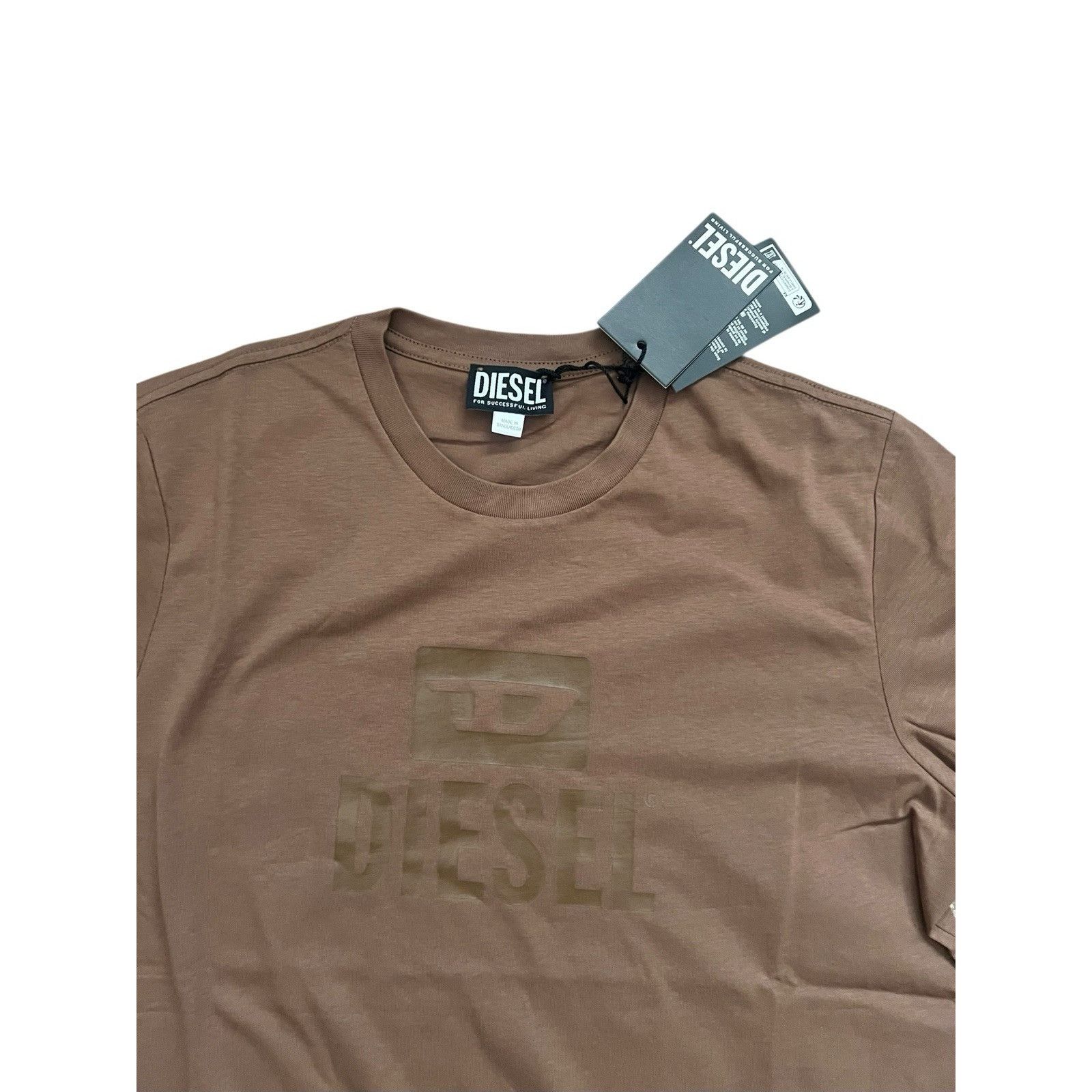 Diesel Diesel T Diego Tone Mens Logo T-Shirt NWT $80 Brown Size M Size US M / EU 48-50 / 2 - 2 Thumbnail