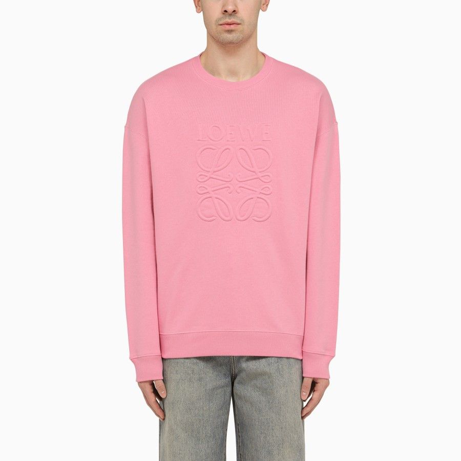 o1d2blof0424 Crew-Neck Sweatshirt in Pink
