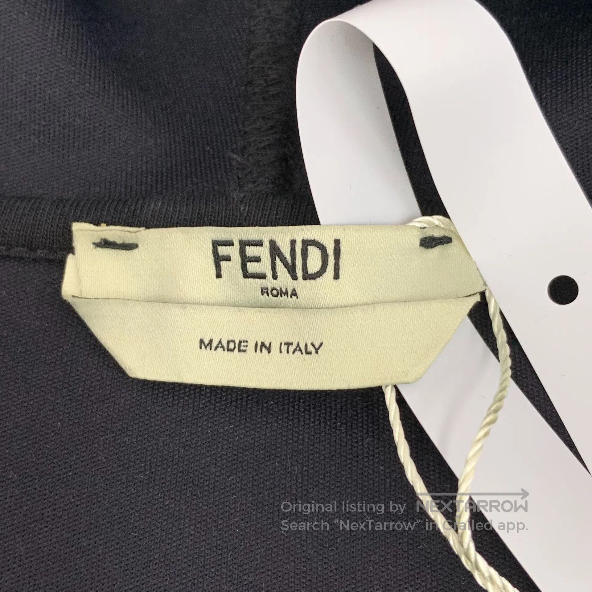 Fendi Fendi Black Karl Hooded Sweatshirt. Size S / US 4 / IT 40 - 5 Thumbnail