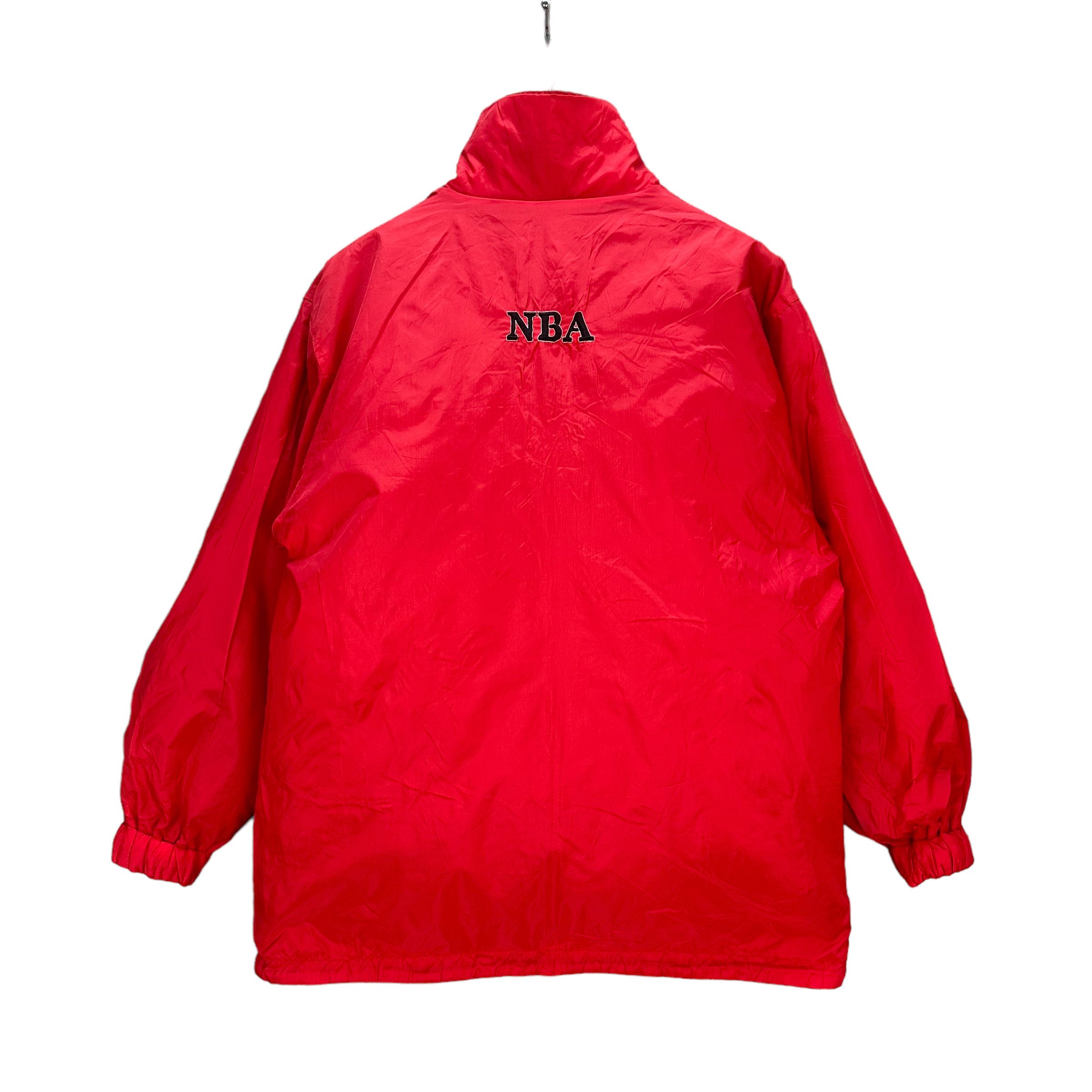 Japanese Brand REVERSIBLE JACKET FLASHLIGHT NBA RED JACKET #8535-013 Size US M / EU 48-50 / 2 - 14 Thumbnail
