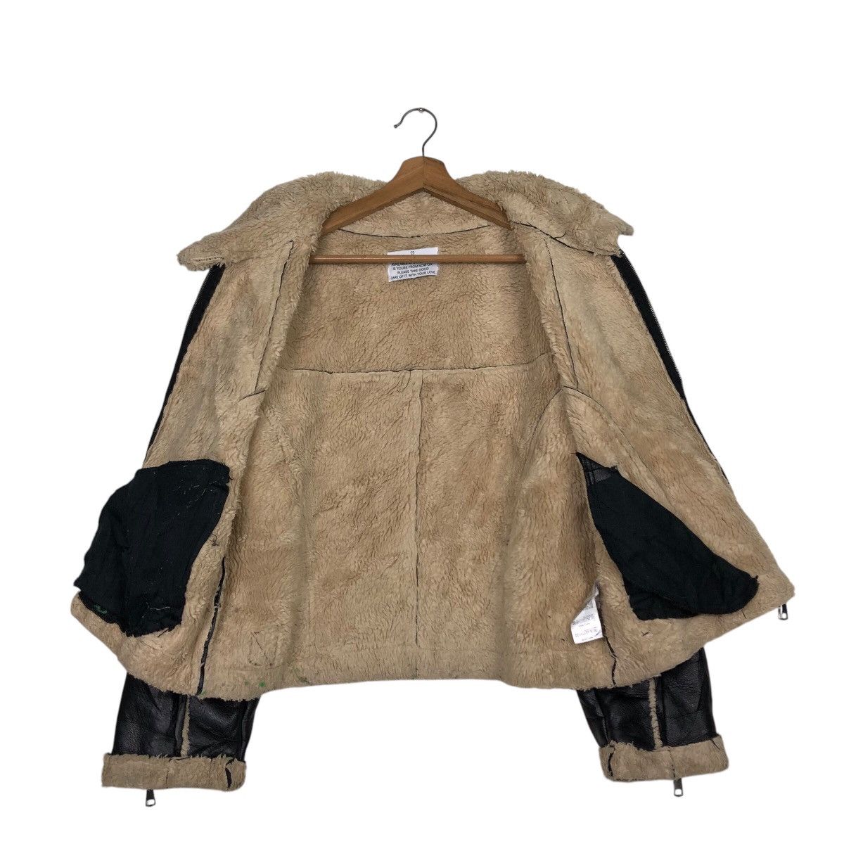 Japanese Brand 📌Vintage Leather Jacket Style Nanda Japan Issey Miyake Size US M / EU 48-50 / 2 - 14 Thumbnail