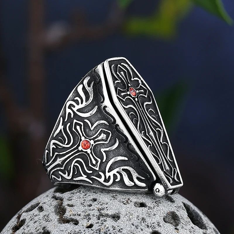 Japanese Brand × Jewelry × Vintage Vampire's Coffin Ring Size ONE SIZE - 4 Thumbnail