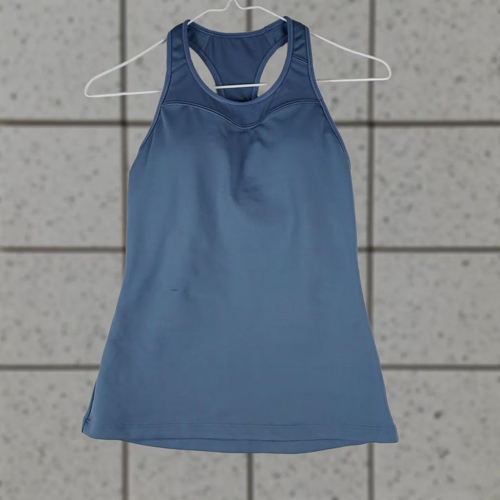 Athleta Athleta Womens Tank Top Racerback Built-In Bra XXS Blue Athletic Activewear Shirt Women XS? (Note: Not adding new info) Size XXS / US 00 / IT 34 - 1 Thumbnail