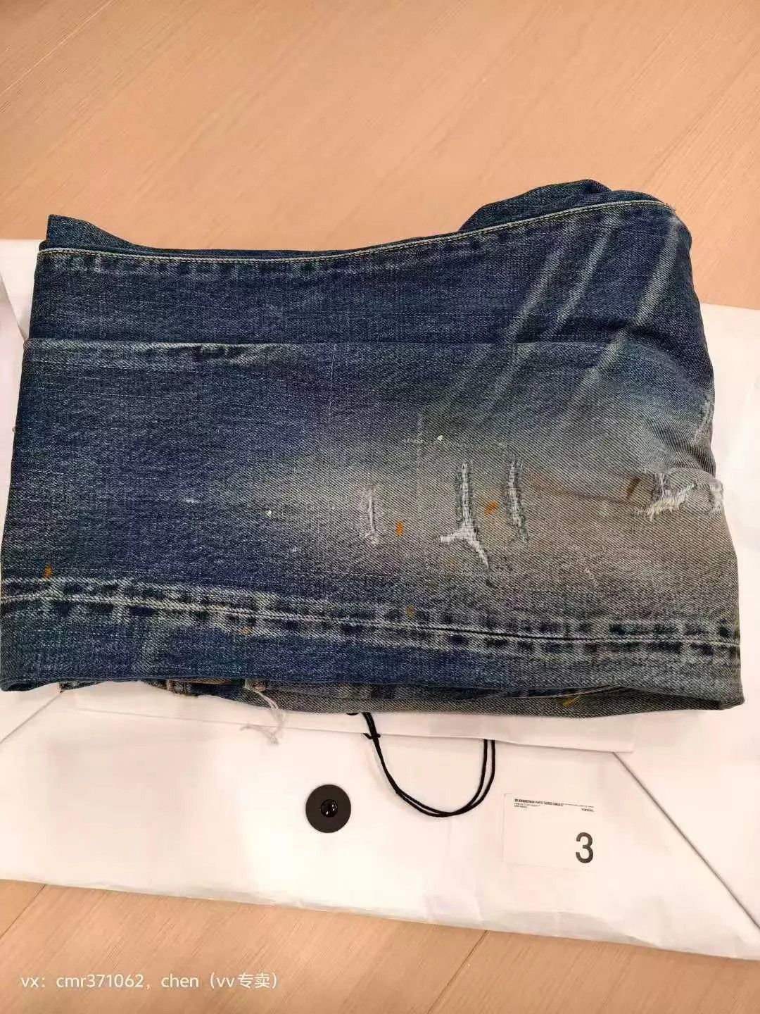 Visvim VISVIM JM TACKED D27 2nd Gen Destroyed FIL 3 95+ Size US 34 / EU 50 - 8 Thumbnail