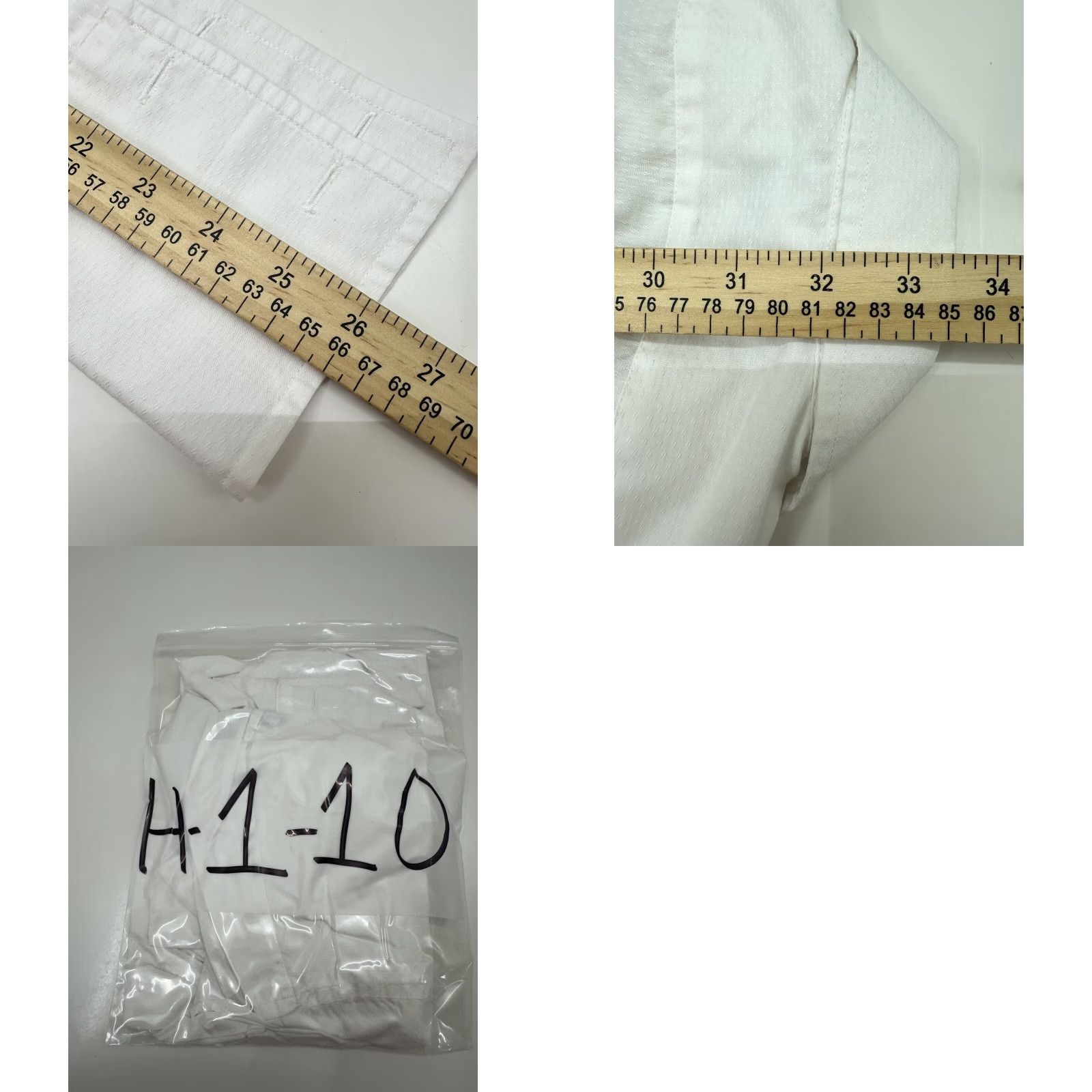 Van Heusen Editions by Van Heusen Mens Shirt 15 32/33 White Long Sleeve Button Up Shirt Size US M / EU 48-50 / 2 - 9 Thumbnail