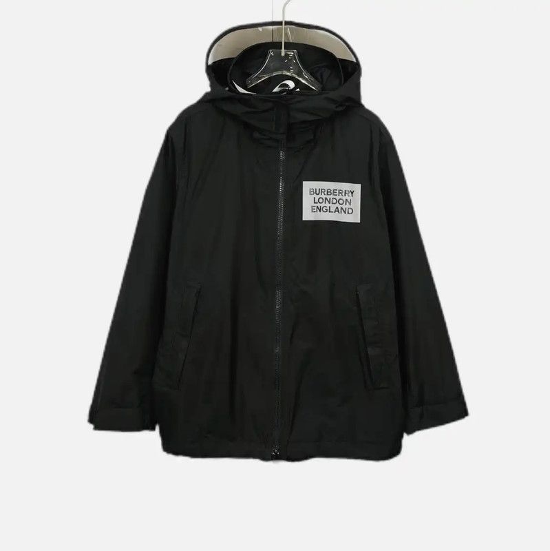 Burberry Burberry Women's Black Cotton Spring Jacket Size S / US 4 / IT 40 - 1 Thumbnail