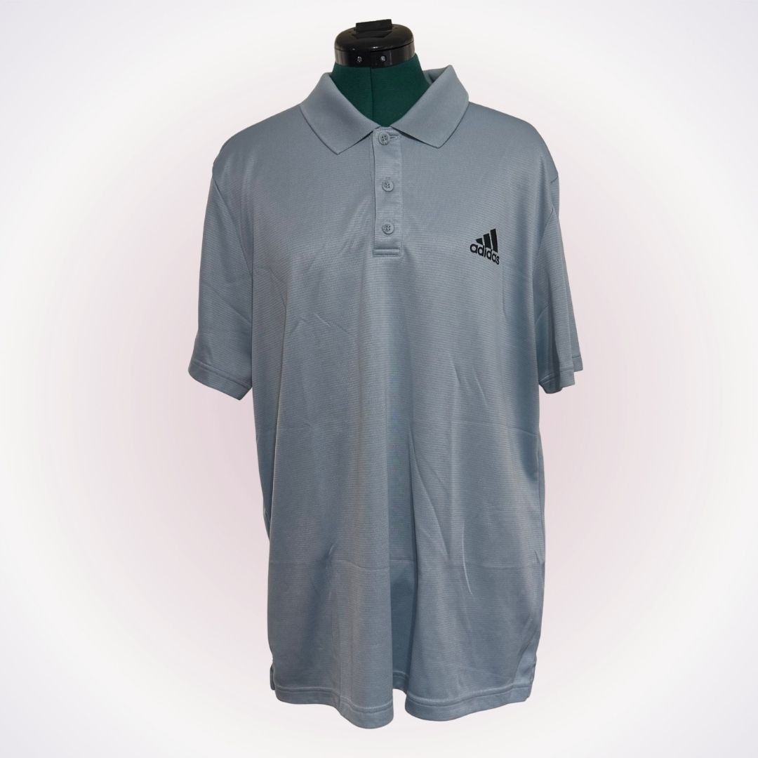 Adidas Adidas Performance Polo Shirt Light Blue | Sz L Size US L / EU 52-54 / 3 - 1 Thumbnail