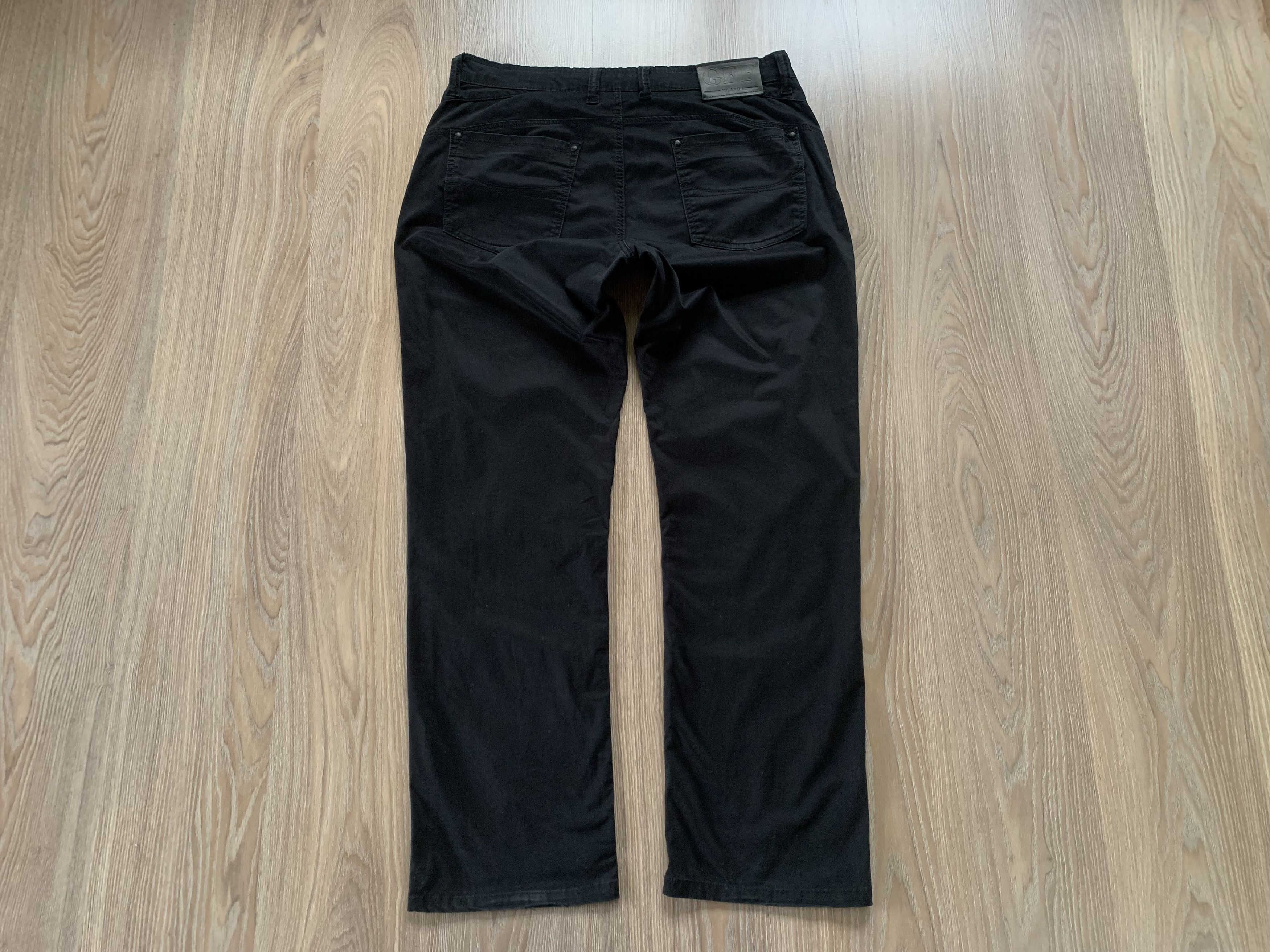 Archival Gianfranco Ferre Men's Black Stretch Pants Jeans