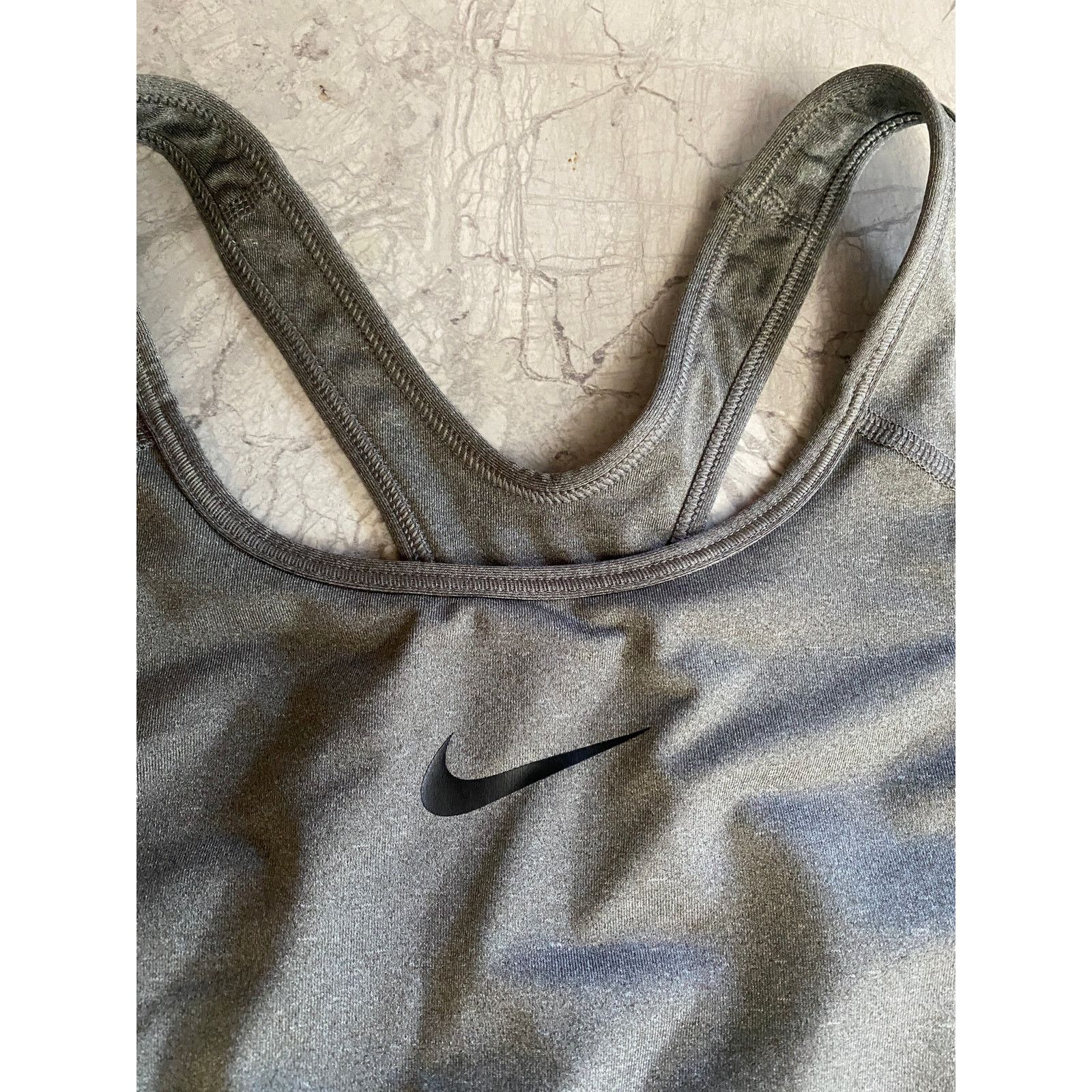 Nike Gray Nike Dri-Fit Sports Bra Size Medium Size M / US 6-8 / IT 42-44 - 2 Thumbnail