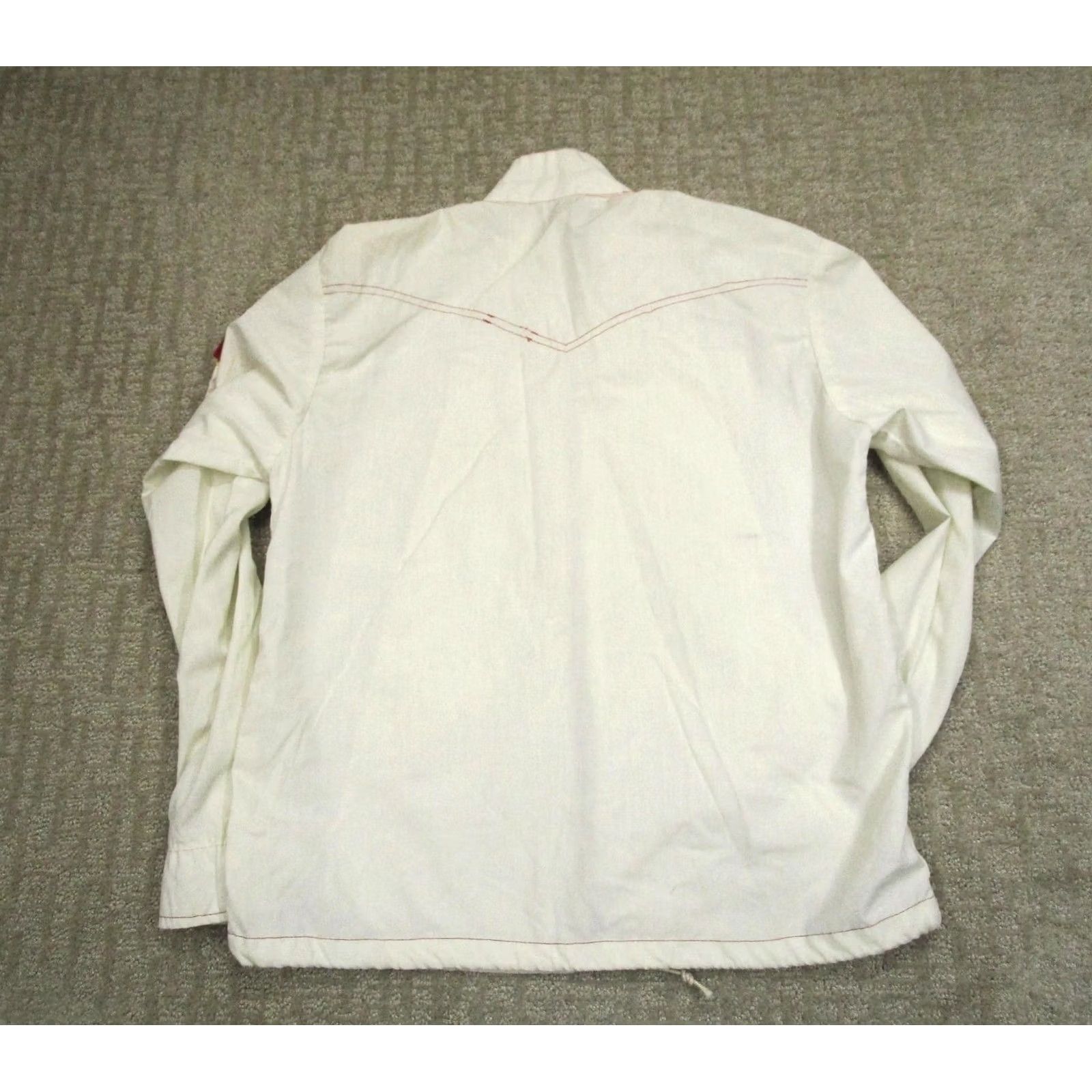 Vintage VINTAGE Winston Rodeo Awards Jacket Mens M White Windbreaker 80s Western Zip Cowboy Jacket Size US M / EU 48-50 / 2 - 4 Thumbnail