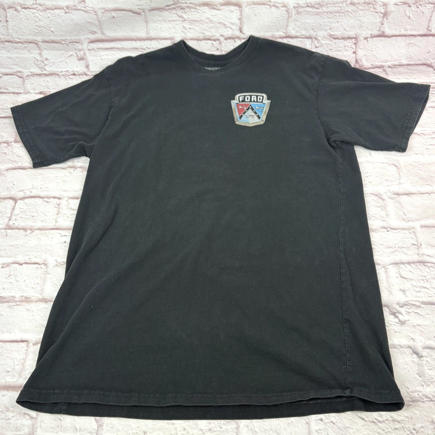 Vintage Newport Blue Ford Classic Fives Shirt Mens XL Black Graphic Tee Cars Automotive Racing Crew Neck Short Sleeve Vintage: No Size US XL / EU 56 / 4 - 3 Thumbnail