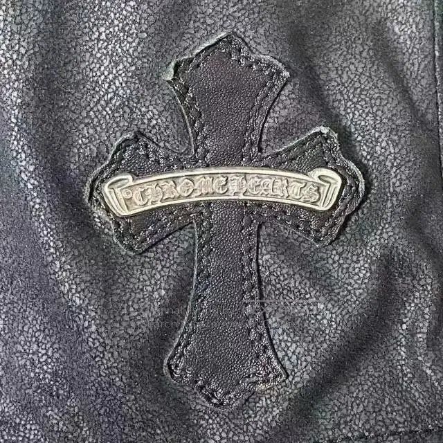 Chrome Hearts Chrome Hearts Cross Logo Silver Buckle Shorts. Size US 35 - 4 Thumbnail