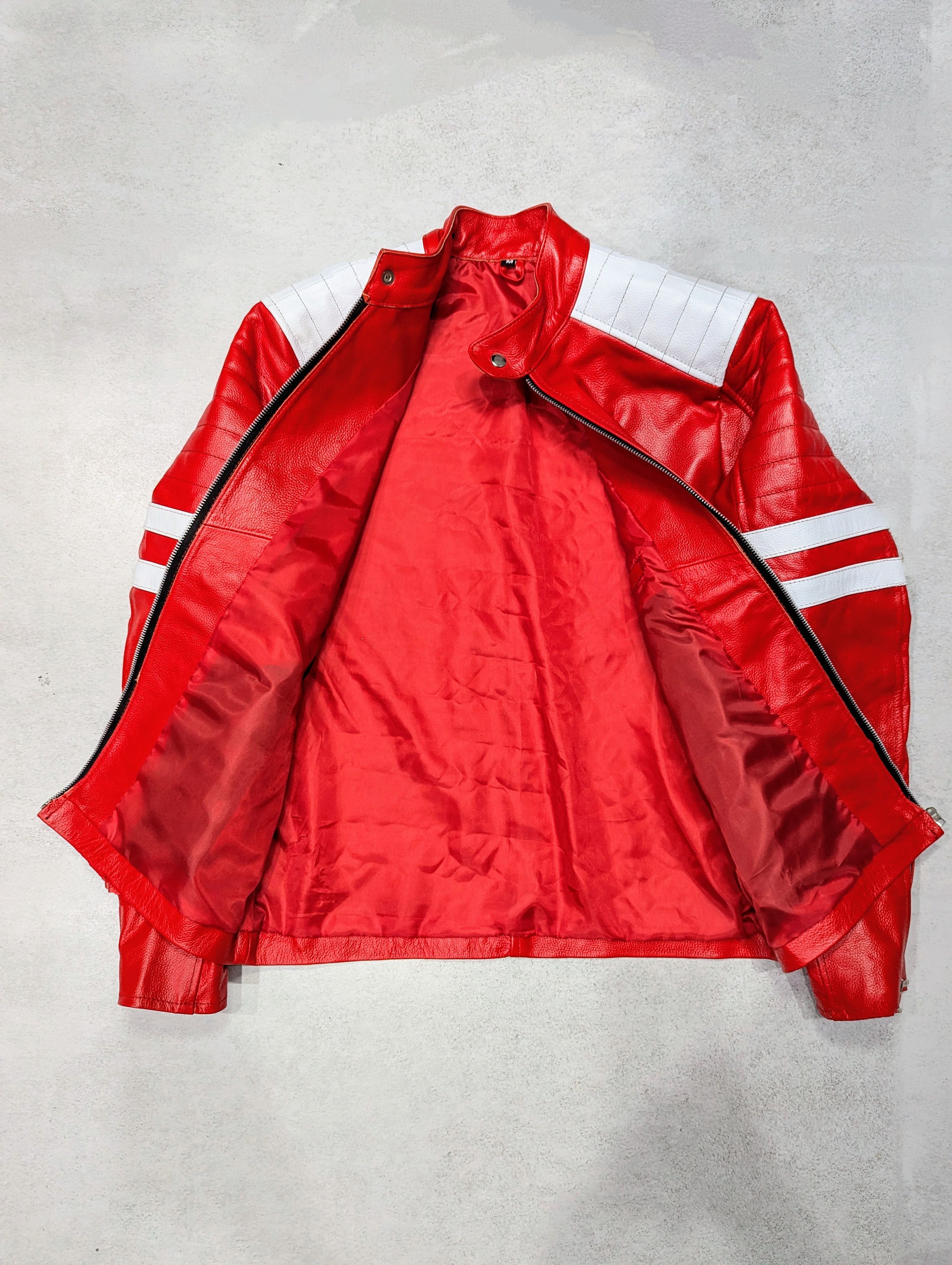 Genuine Leather Men's Fashion Leather Jacket Streetwear Size US XXL / EU 58 / 5 - 4 Thumbnail