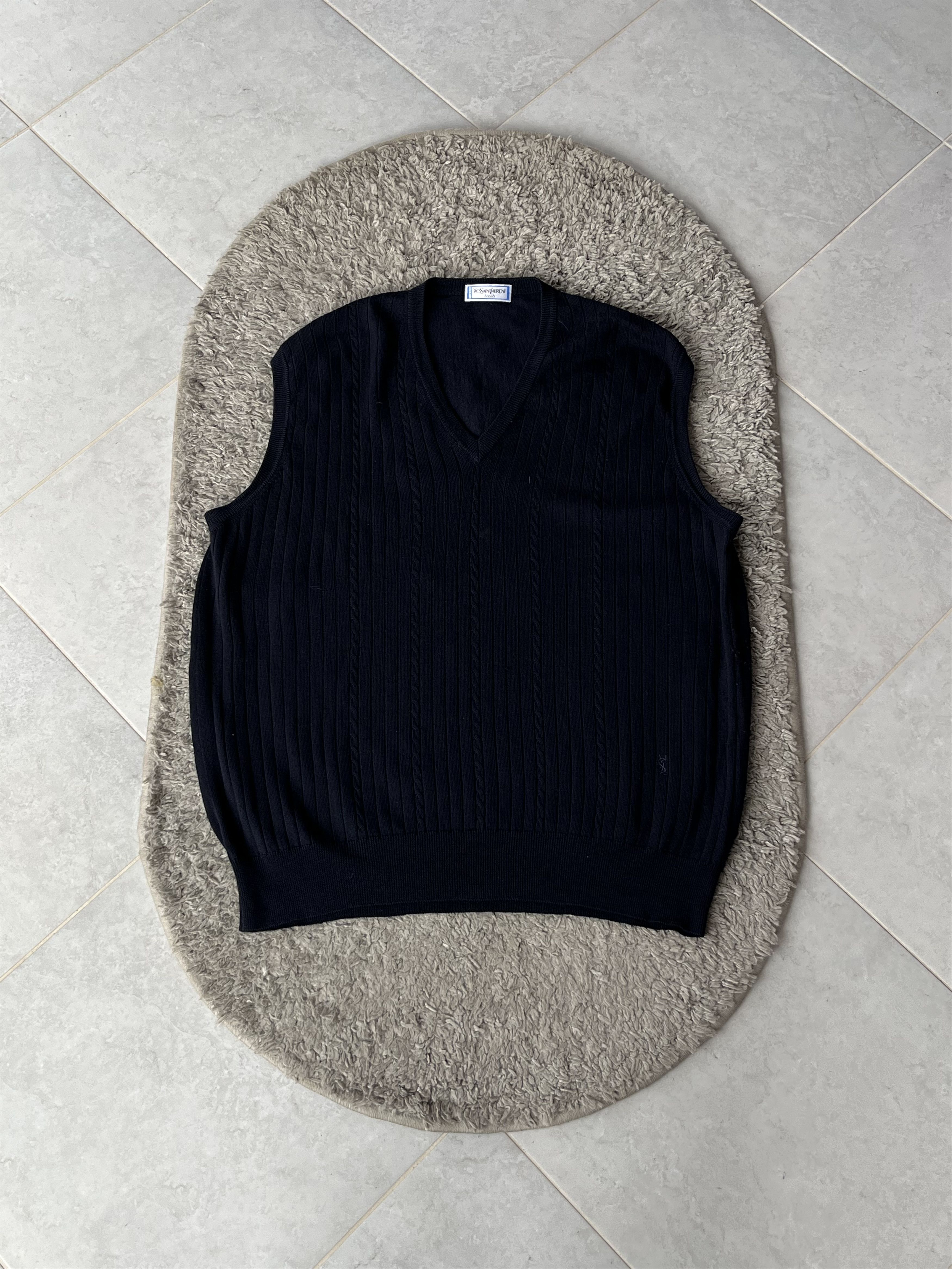 Yves Saint Laurent YvesSaintLaurent Vintage Cardigan Knitwear Very Rare Size US XL / EU 56 / 4 - 1 Thumbnail