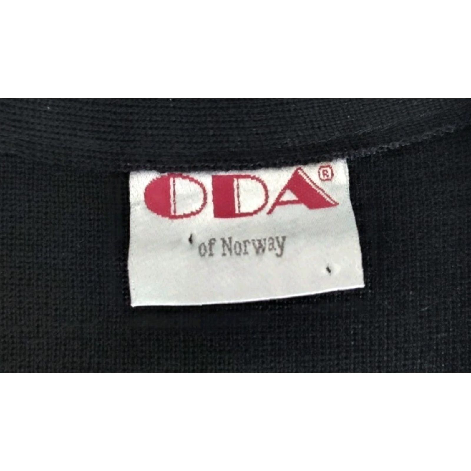 Dale Of Norway VINTAGE Oda of Norway Women’s Sleeveless Cardigan Knit Wool Geometric M Black Brown Norwegian Outdoor Casual Fall Winter Size M / US 6-8 / IT 42-44 - 2 Thumbnail