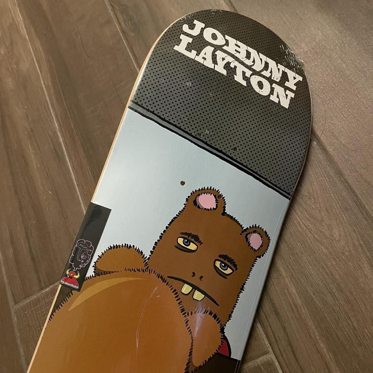 Toy Machine × Vintage Rare Toy Machine Layton Betard Mirror 7.875 Skateboard Deck Size ONE SIZE - 2 Thumbnail