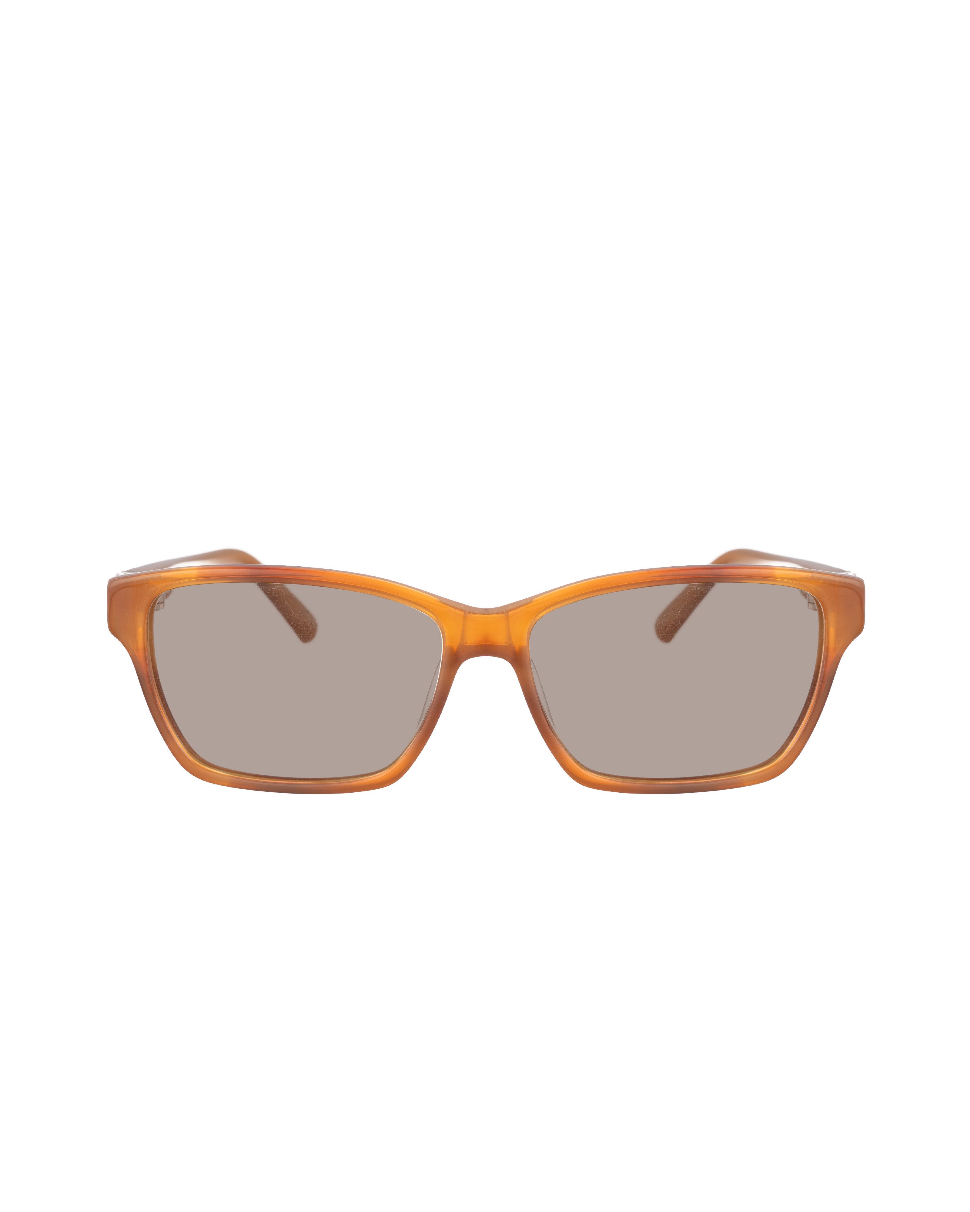 Valentino Valentino 00s Brown Caramel Plastic Sunglasses Size ONE SIZE - 3 Thumbnail
