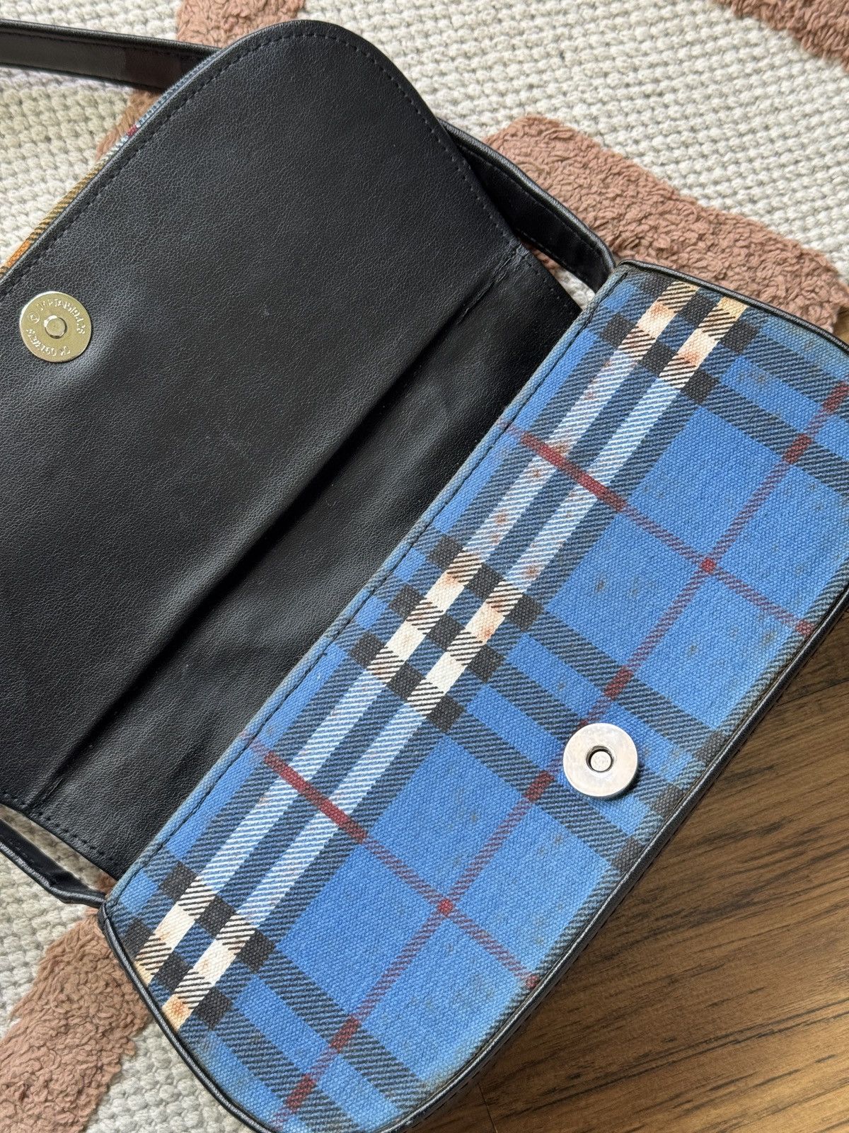 Burberry × Vintage VINTAGE BURBERRY NOVA CHECK 2000s MINI BAGUETTE BAG Size ONE SIZE - 12 Thumbnail