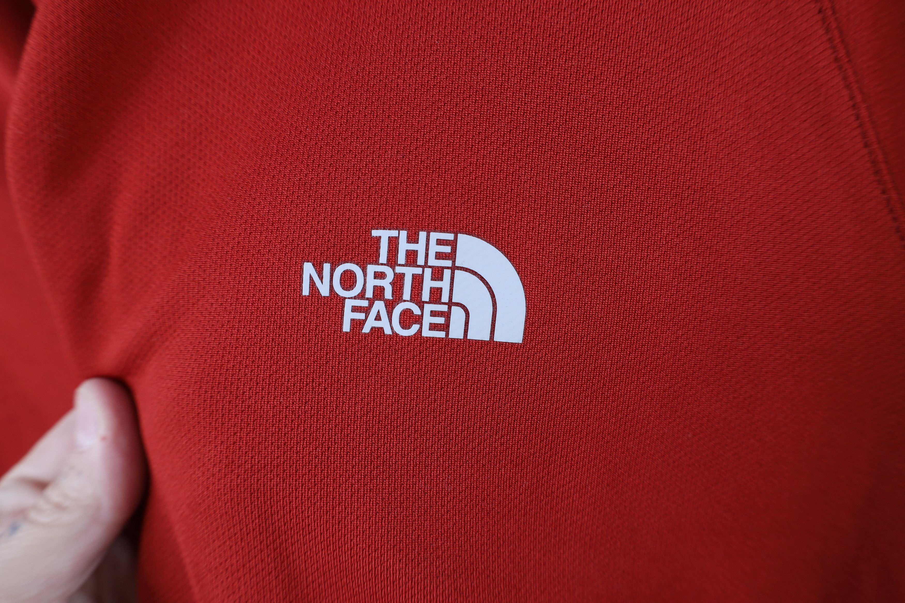 The North Face × Vintage Vintage The North Face Collared Knit Golf Polo Shirt Red Size US XL / EU 56 / 4 - 5 Thumbnail