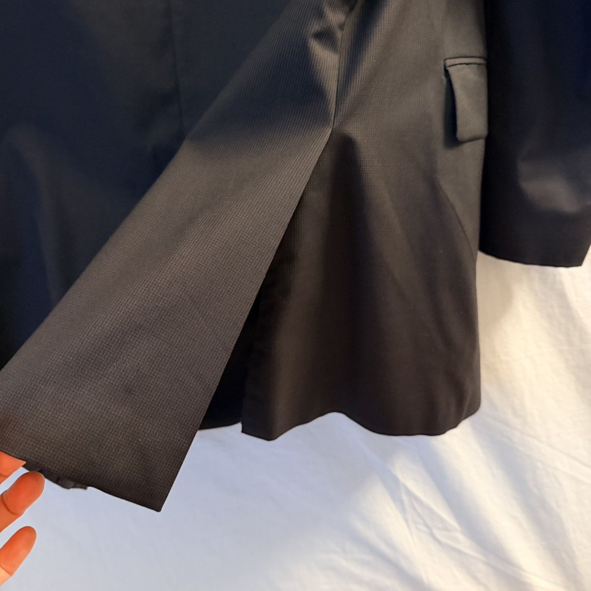 Burberry Burberry London Blazer 42R Black 100% Wool Union Made USA Size 42R - 5 Thumbnail