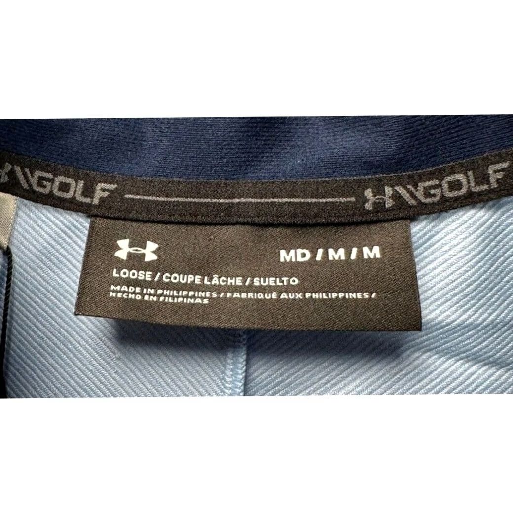 Under Armour Under Armour Jacket Mens Medium Storm Windstrike Blue Golf Pullover Logo NEW A2 Size US M / EU 48-50 / 2 - 4 Thumbnail