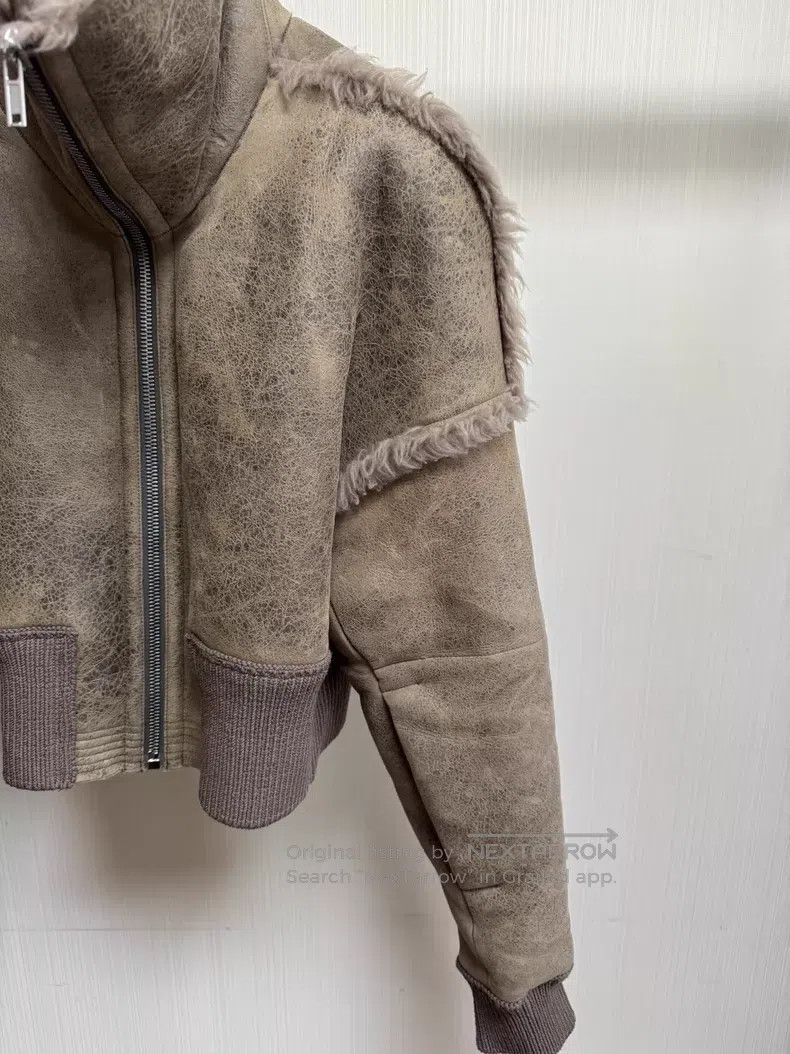 Rick Owens Rick Owens 25FW Vampire Stand Collar Shearling Leather Jac Size L / US 10 / IT 46 - 5 Thumbnail