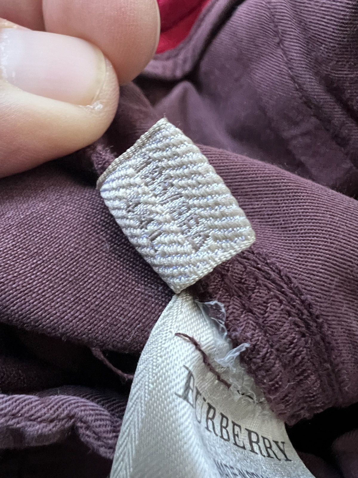 Burberry × Burberry Prorsum Vintage Burberry brit cotton pants 34 Size US 34 / EU 50 - 10 Thumbnail