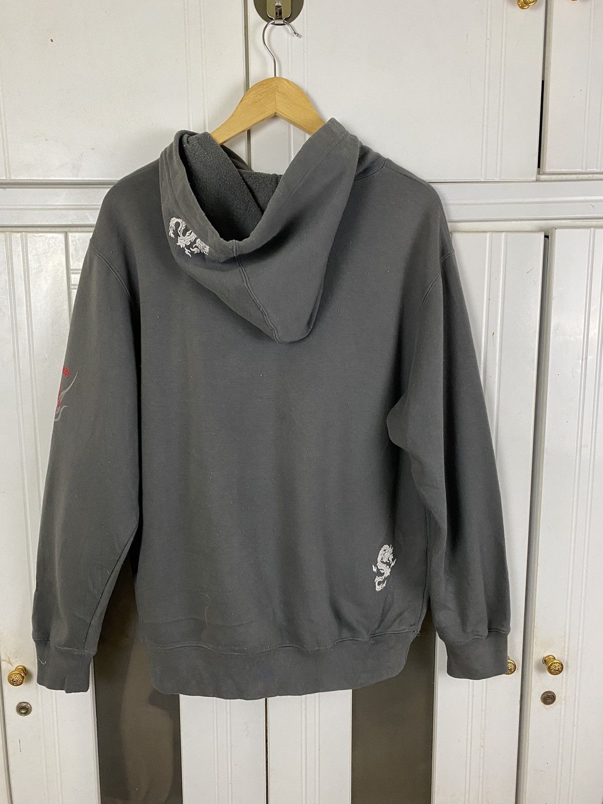 Japanese Brand × Vintage Vintage Dragon Tempest Hoodie Pullover Size US L / EU 52-54 / 3 - 3 Thumbnail