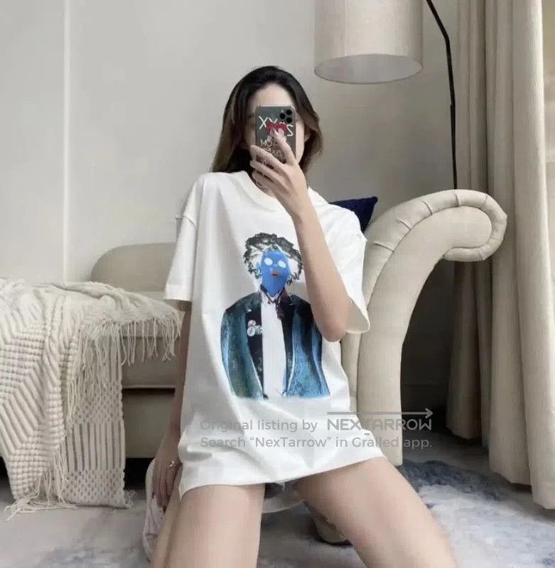 Louis Vuitton Louis Vuitton Artistic Print Oversized T-Shirt . Size US XL / EU 56 / 4 - 9 Thumbnail