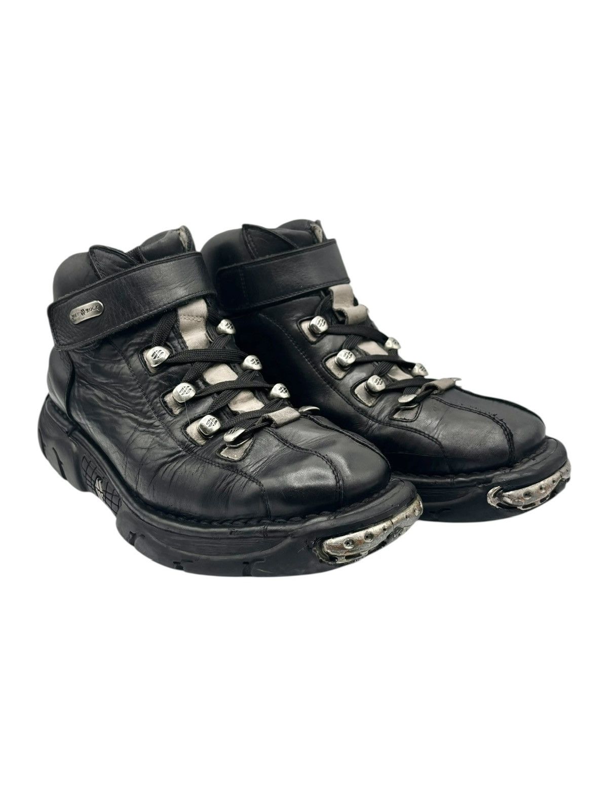New Rock Vintage New Rock leather sneakers Size 41 Size US 11 / IT 41 - 1 Thumbnail