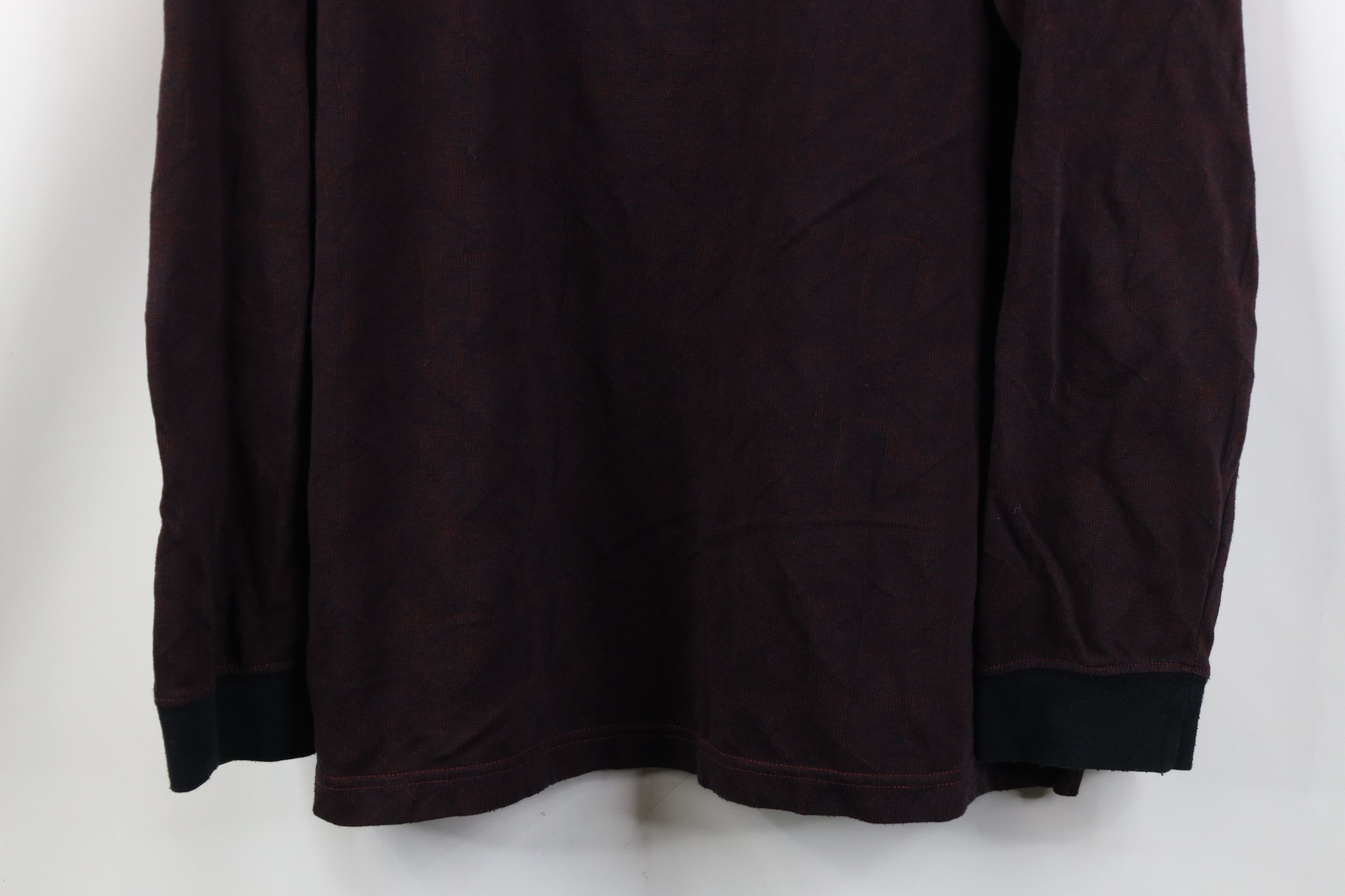 Vintage Vintage 90s Streetwear Knit Long Sleeve Rugby Polo Shirt Size US XL / EU 56 / 4 - 3 Thumbnail