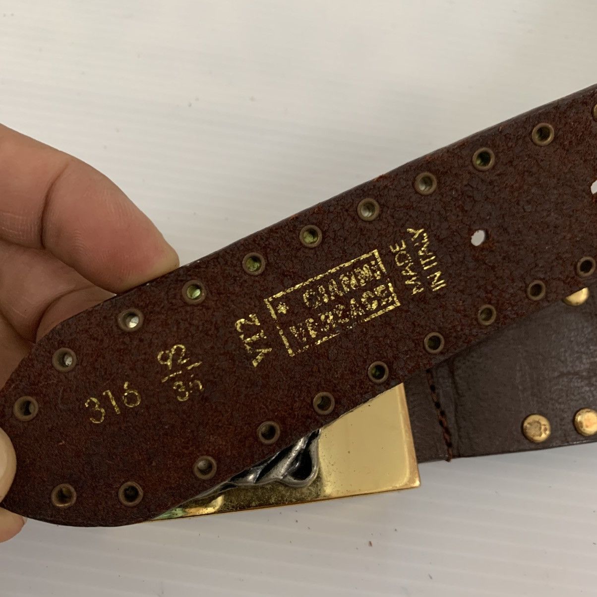 Versace Gianni Versace Leather Belts Limited Size 36 - 7 Thumbnail