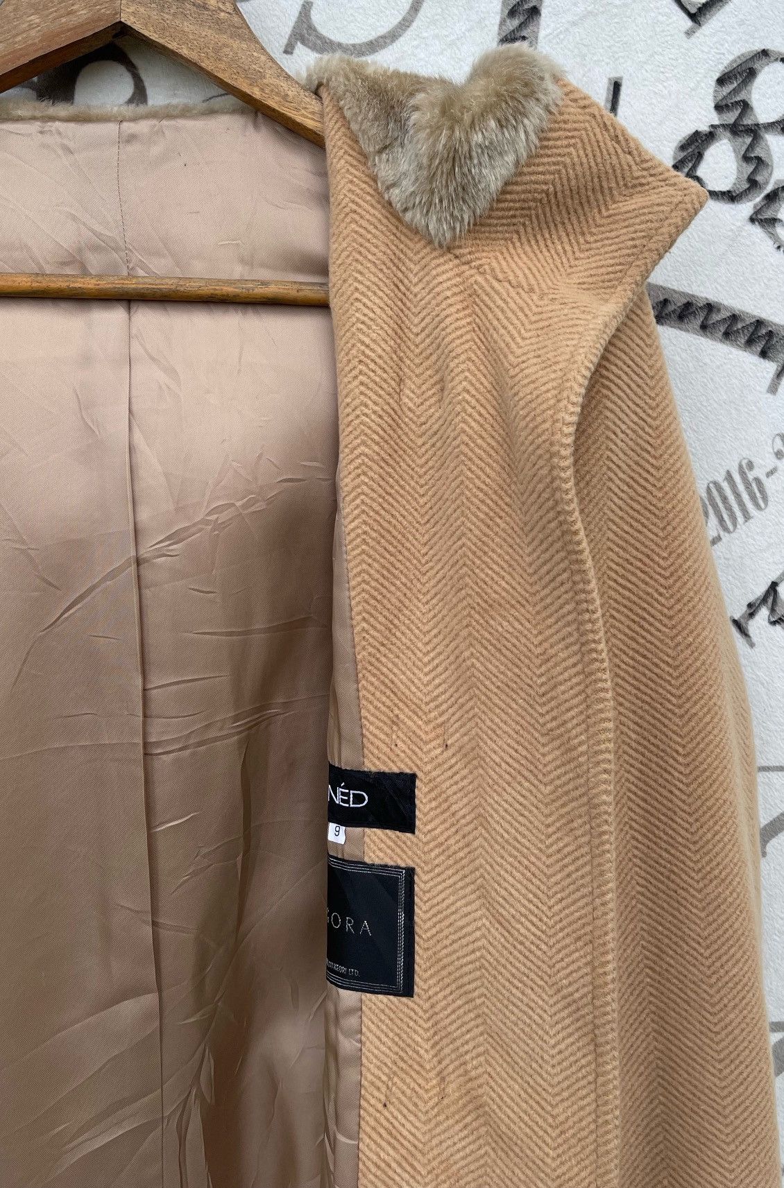 Japanese Brand 🔥YOHJI YAMAMOTO INED x ANGORA WOOL DUFFLE HOODIE JACKET Size M / US 6-8 / IT 42-44 - 12 Thumbnail