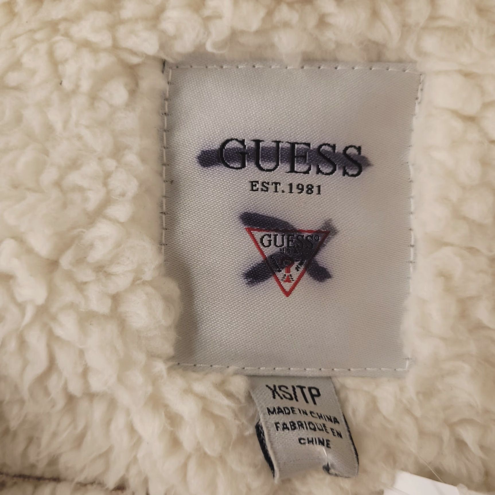 Guess VINTAGE Guess Jacket Womens XS Faux Suede Sherpa Jacket Size XS / US 0-2 / IT 36-38 - 5 Thumbnail