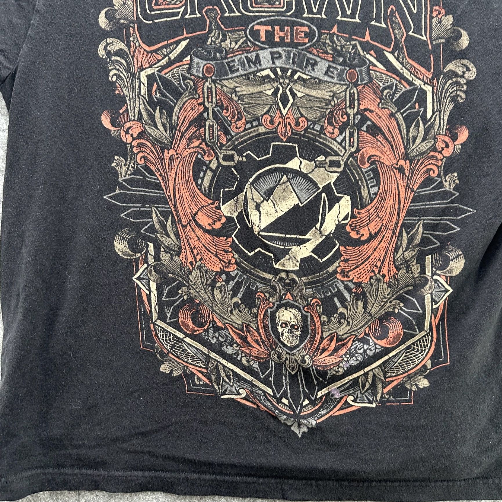 Vintage VINTAGE Crown The Empire Shirt Mens Extra Large Black Band Tee Graphic Metalcore Rock Size US XL / EU 56 / 4 - 3 Thumbnail