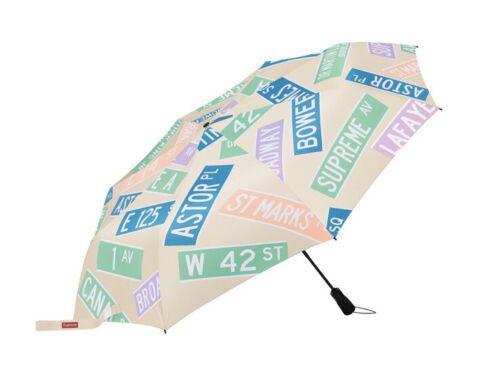 Supreme NEW SUPREME x SHEDRAIN Street Signs Umbrella Natural Size ONE SIZE - 1 Thumbnail