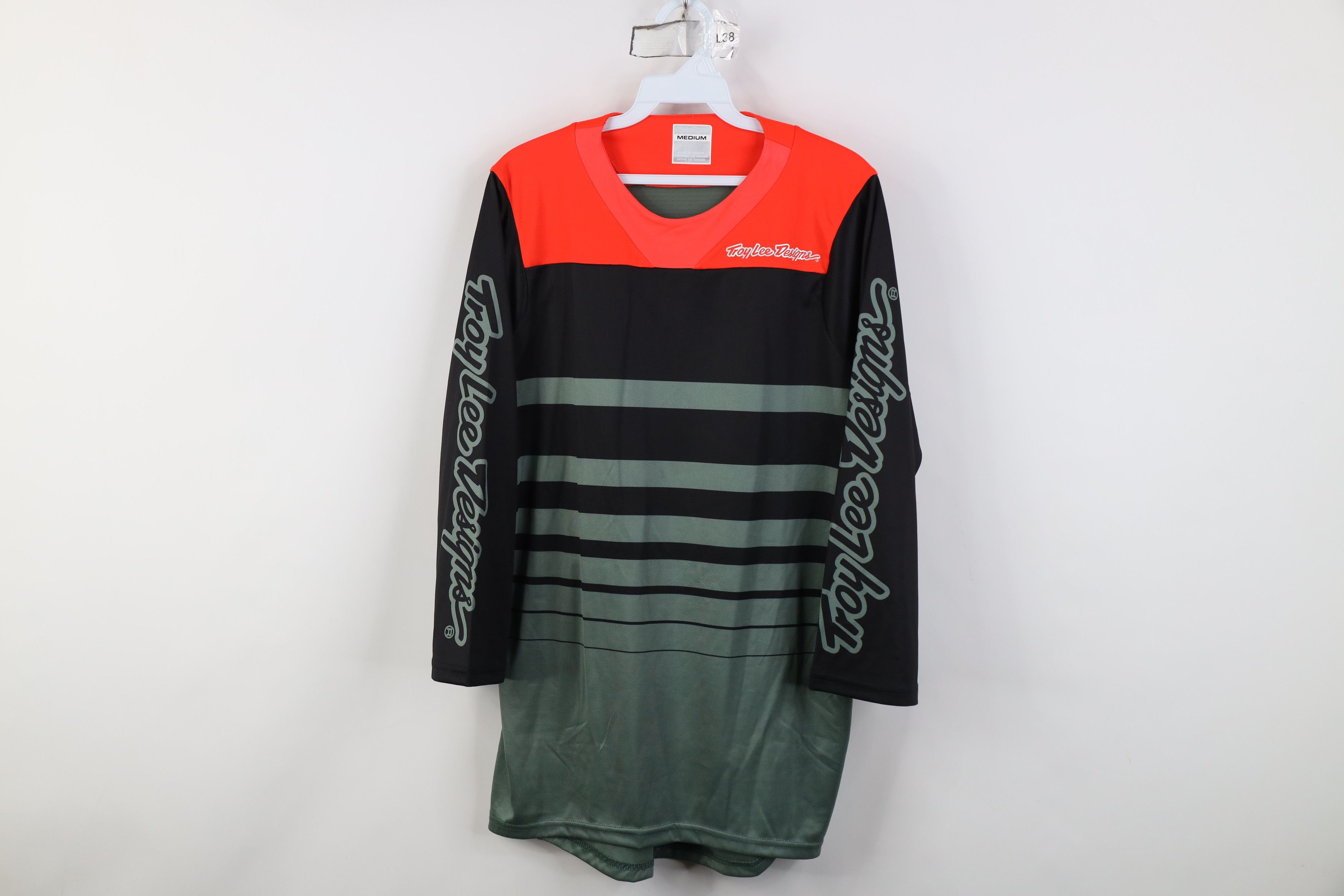 Vintage Troy Lee Designs 3/4 Sleeve Raglan Motocross Jersey T-Shirt Size US M / EU 48-50 / 2 - 1 Thumbnail