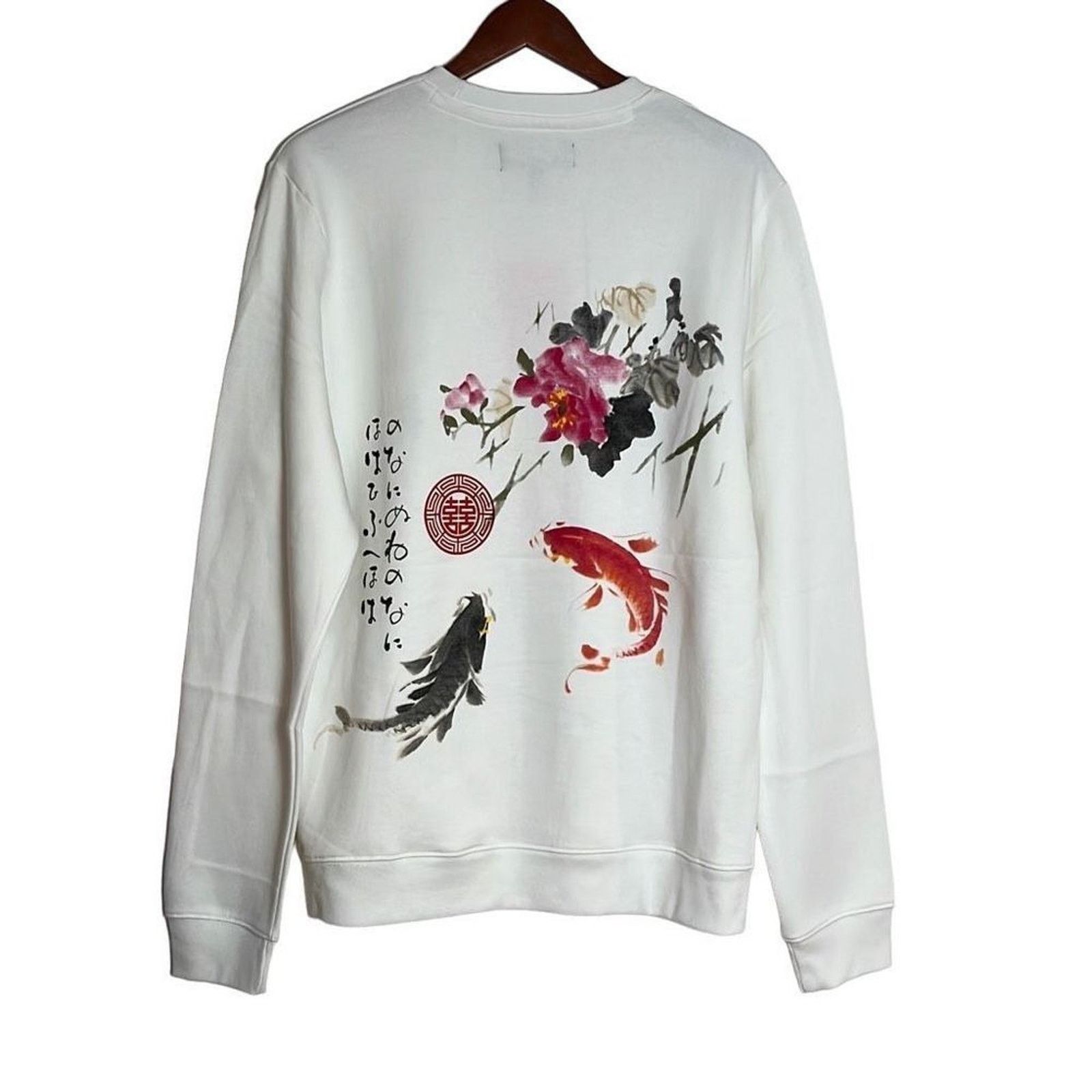 Other Blind Rooster Koi Fish Graphic Pullover Sweater Large NWT Size US L / EU 52-54 / 3 - 2 Thumbnail