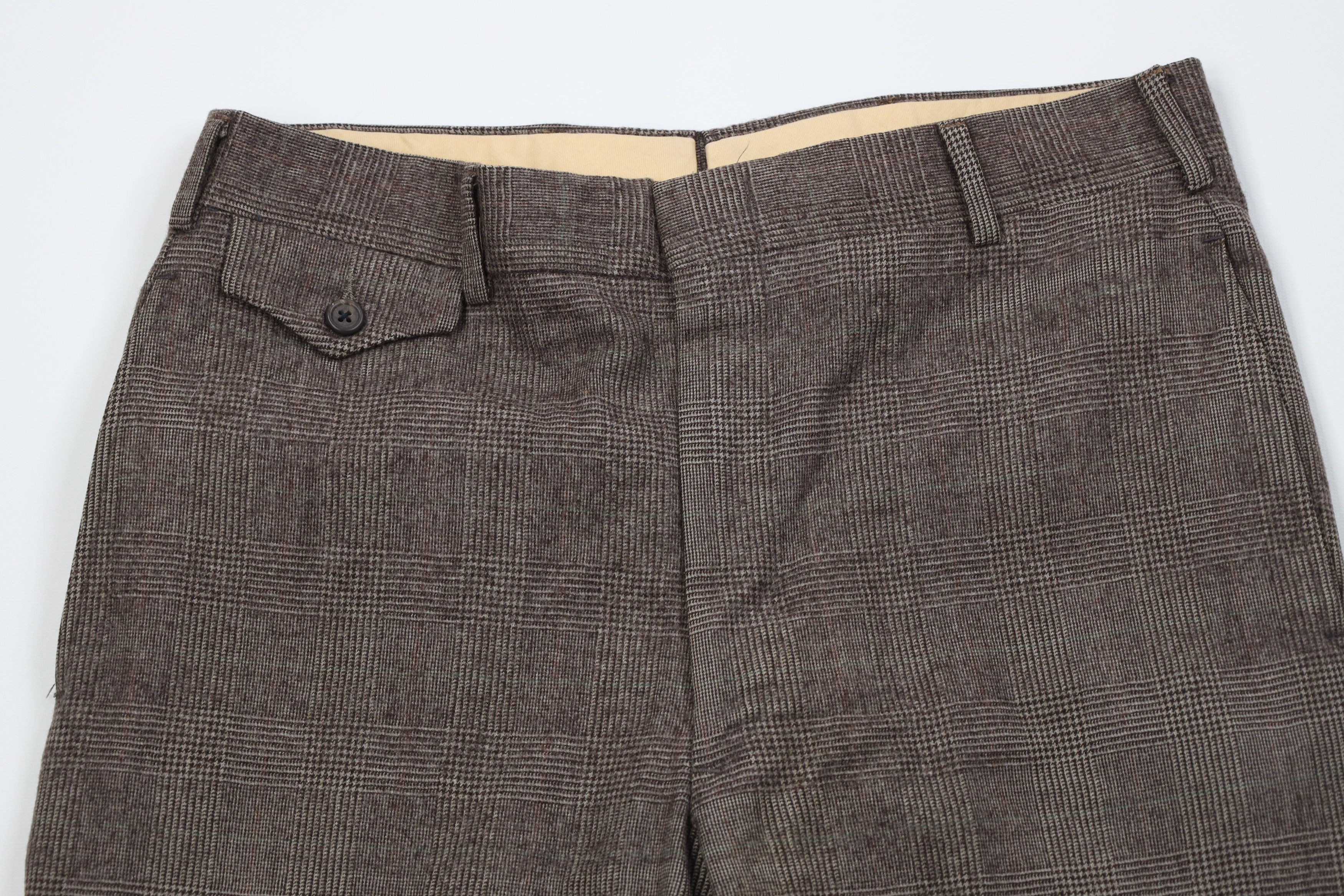 Vintage Vintage 60s 70s Streetwear Flannel Wide Leg Chino Pants USA Size US 32 / EU 48 - 2 Thumbnail