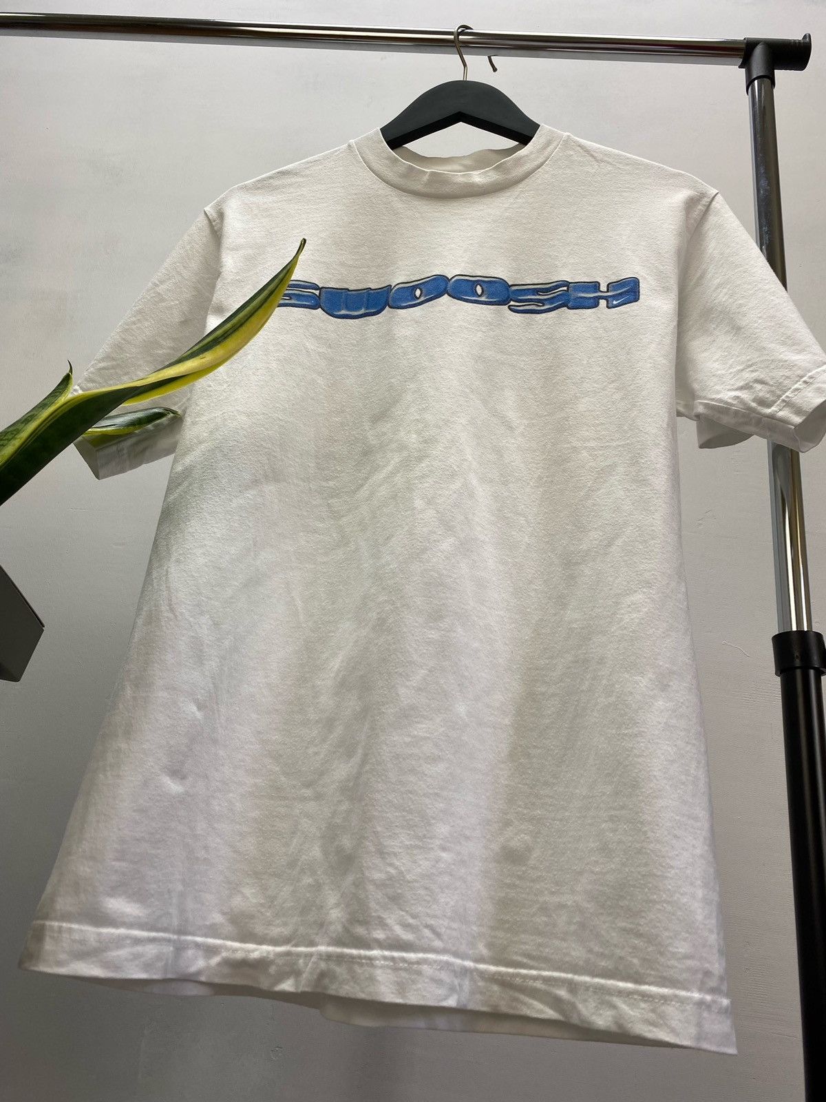 Other 90s Vintage Nike Swoosh Center Logo T-Shirt Size US S / EU 44-46 / 1 - 4 Thumbnail