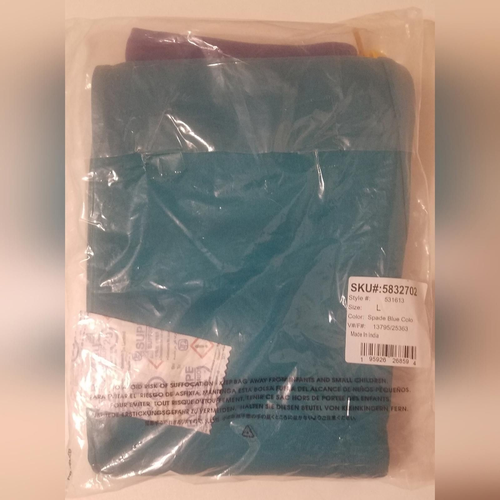 Lands' End NWT Lands' End Joggers Spade Blue Large Size ONE SIZE - 2 Thumbnail