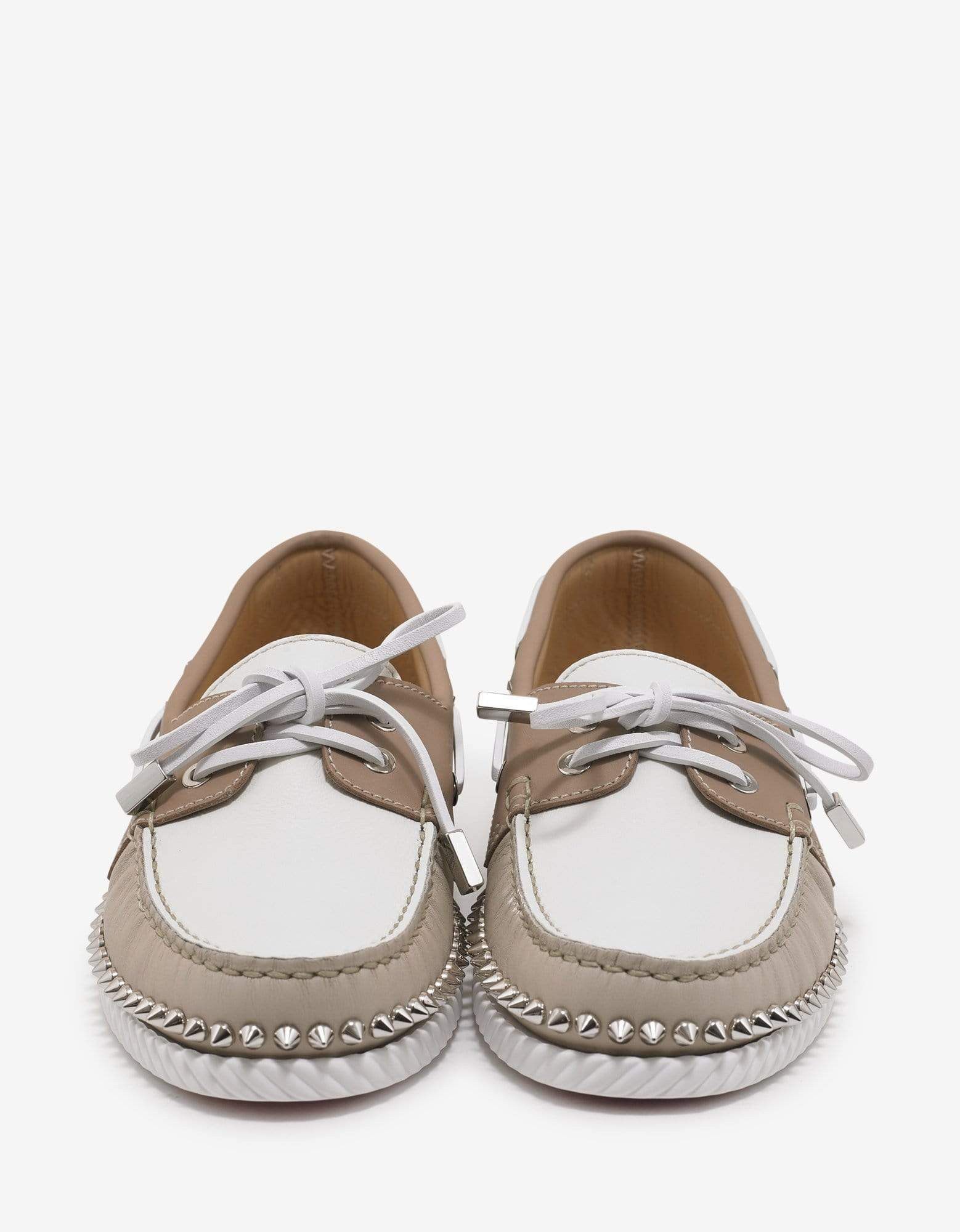 Christian Louboutin Christian Louboutin Steckel Colombe Beige Boat Shoes Size US 10 / EU 43 - 5 Thumbnail