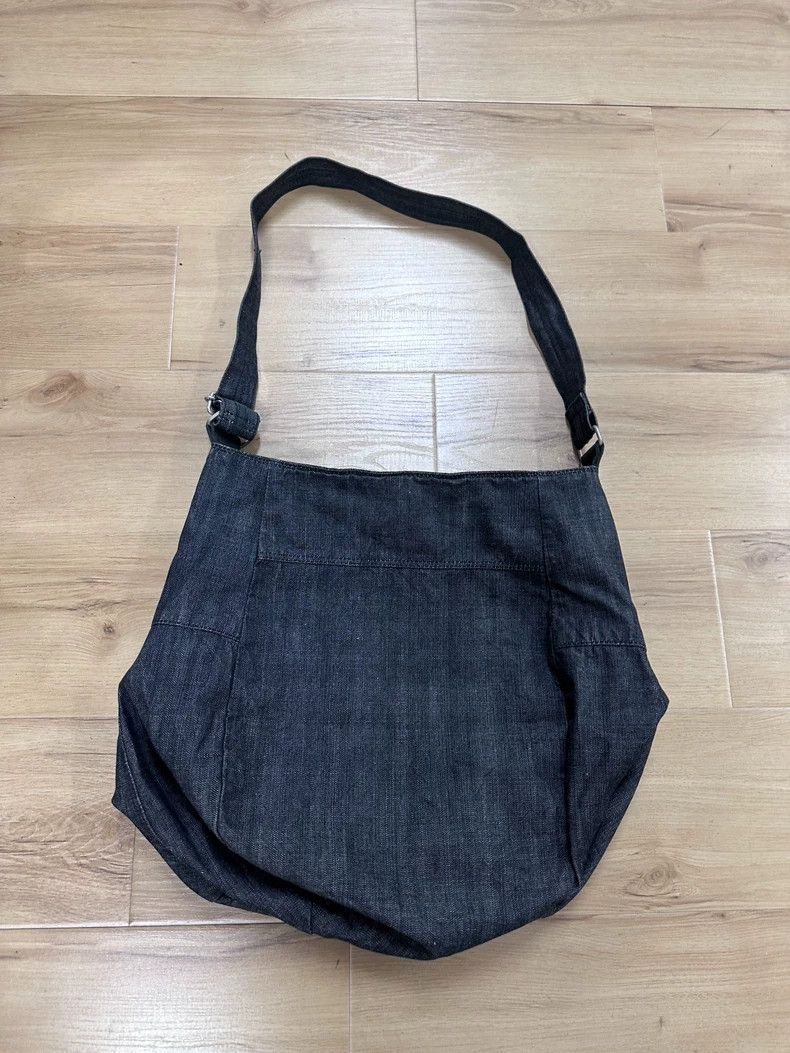 Yohji Yamamoto Yohji Yamamoto Denim patchwork cross body bag 2501-Nextarro Size ONE SIZE - 2 Thumbnail