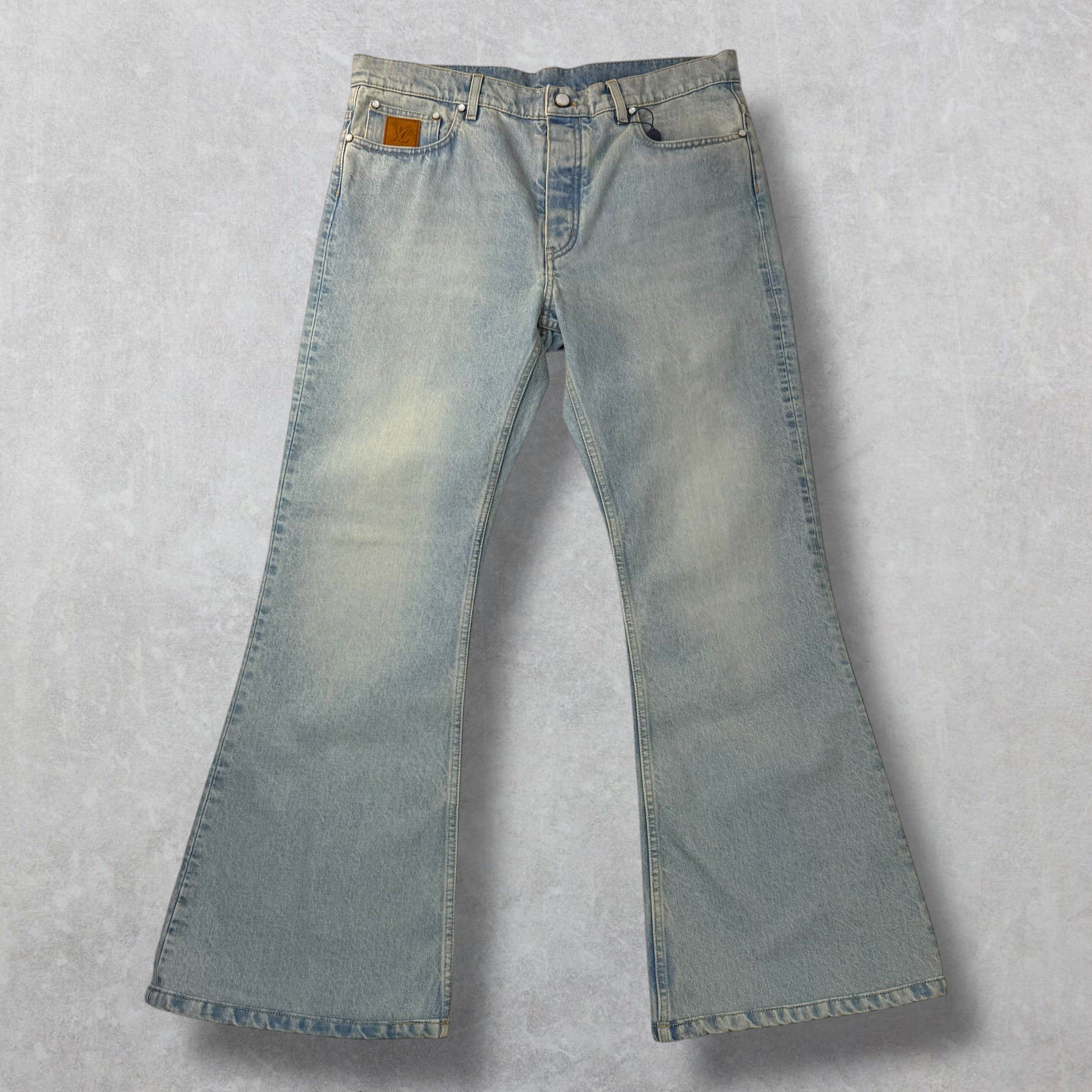 Louis Vuitton Louis Vuitton Flared Fit Denim Size 34 Size US 34 / EU 50 - 2 Thumbnail