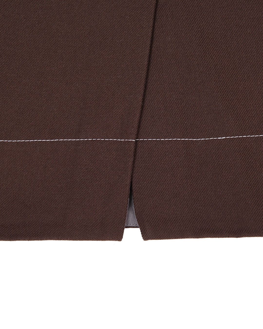 Prada Prada S/S2001 Brown Skirt Size 28" / US 6 / IT 42 - 6 Thumbnail