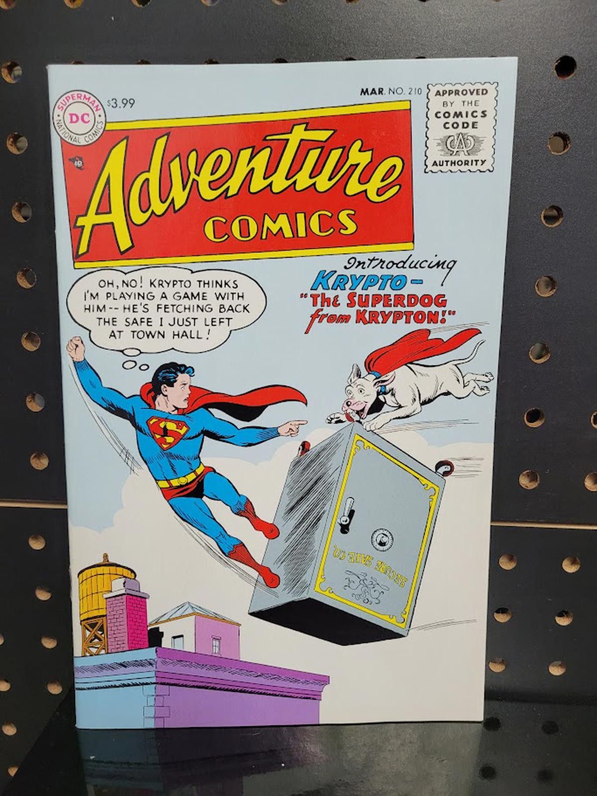 DC Comics Adventure Comics #210 (1955) 1st Krypto NM (2025 Facsimile) Size ONE SIZE - 1 Thumbnail