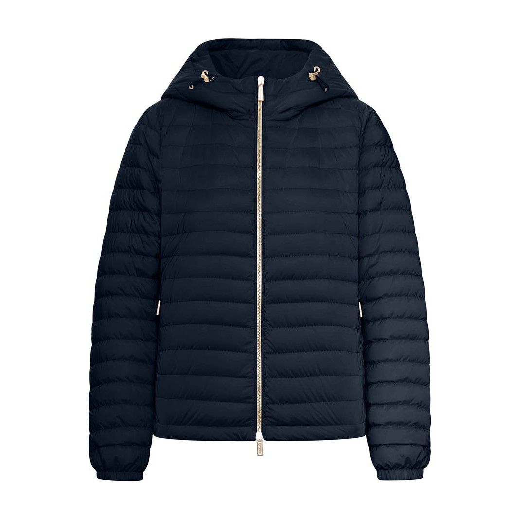 MooRER MOORER Julay Blue Down Jacket New & Authentic (Women's size: Size S / US 4 / IT 40 - 1 Thumbnail