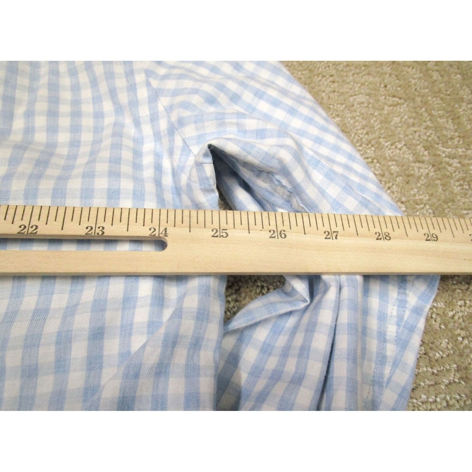 Southern Tide Southern Tide Shirt Men L Blue White Check Plaid Long Sleeve Button-Up Classic Fit Casual Size US L / EU 52-54 / 3 - 5 Thumbnail