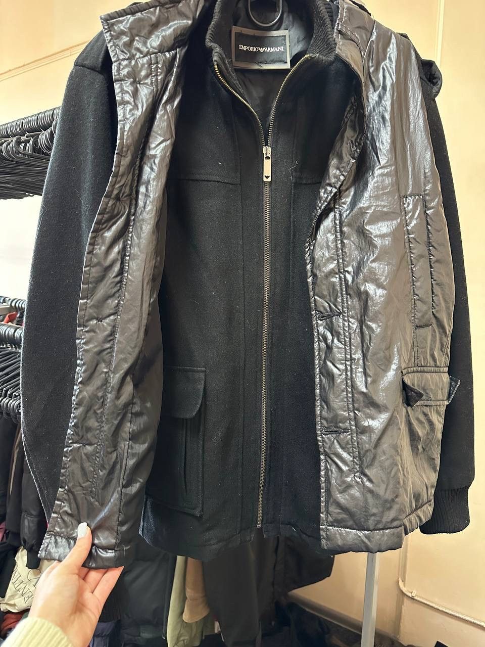 Emporio Armani Emporio Armani JACKET + vest WOOL COAT blazer nylon puffer Size US M / EU 48-50 / 2 - 6 Thumbnail