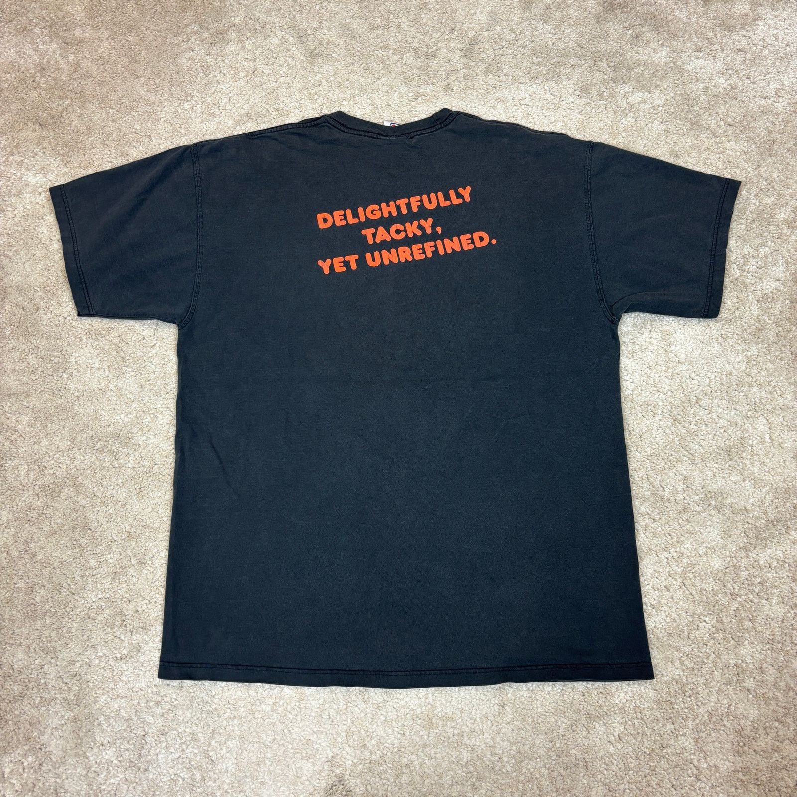 Jerzees Vintage Hooters Chicago O'Hare Short Sleeve Shirt Mens Large Size US L / EU 52-54 / 3 - 3 Thumbnail